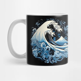 Riding the waves and catching some serious style with my Billabong wardrobe Mug